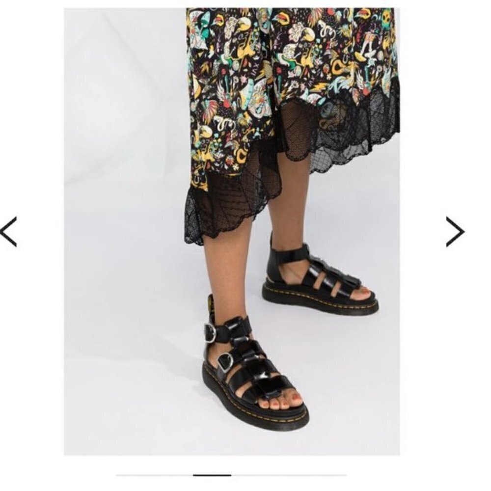 Zadig & Voltaire Skull Print High Low Midi Skirt Lace Hem Boho Gothic Designer - Picture 12 of 15